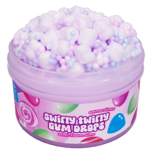 Swirly Twirly Gum Drops Slime