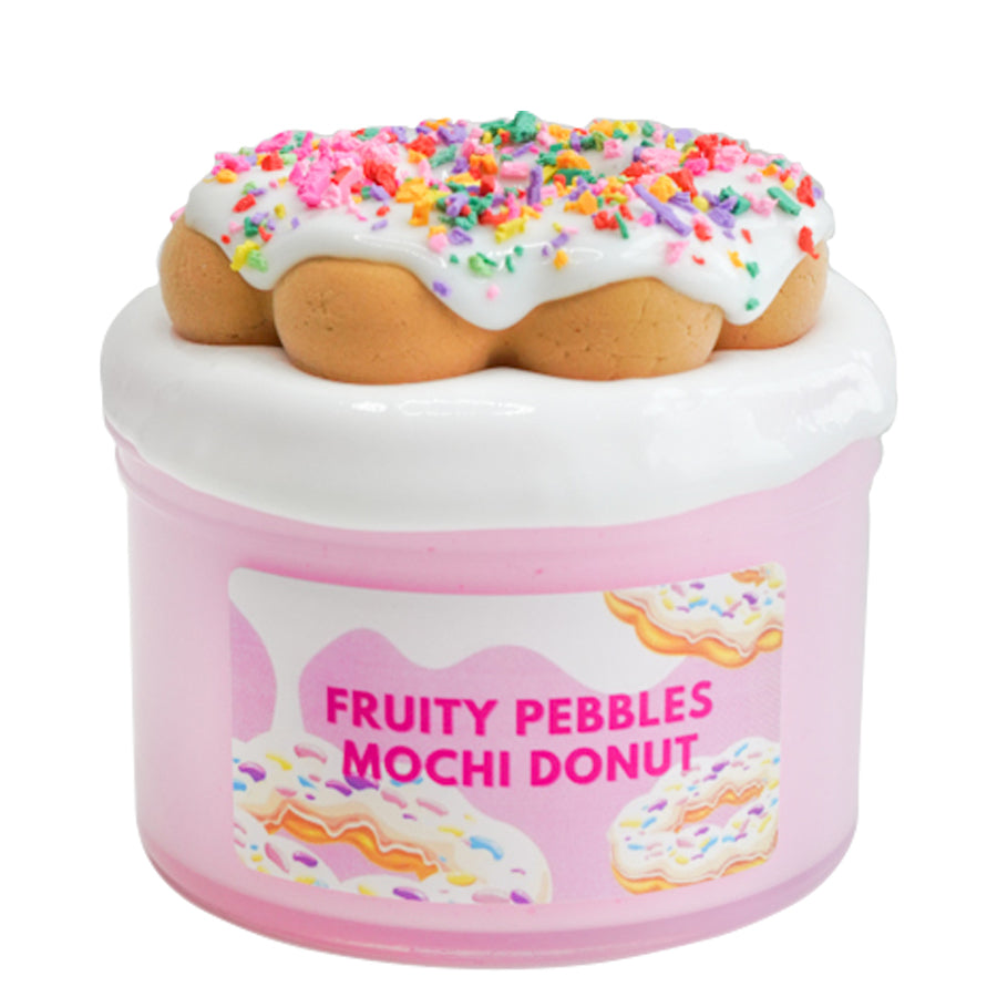 Fruity Pebbles Mochi Donut